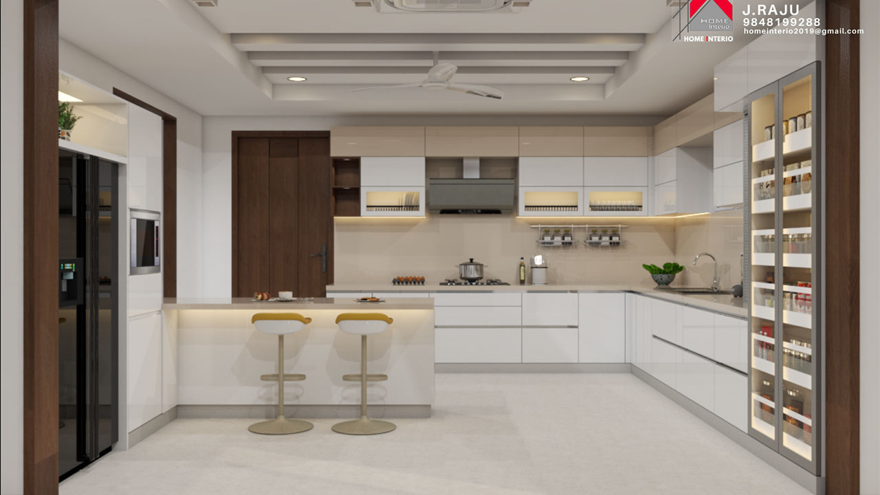 Modular Kitchen Interiors Dot n Dot Vijayawada13