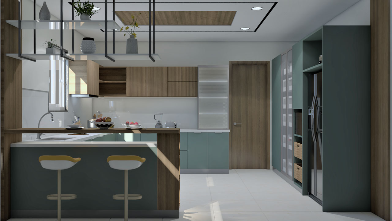 Modular Kitchen Interiors Dot n Dot Vijayawada15