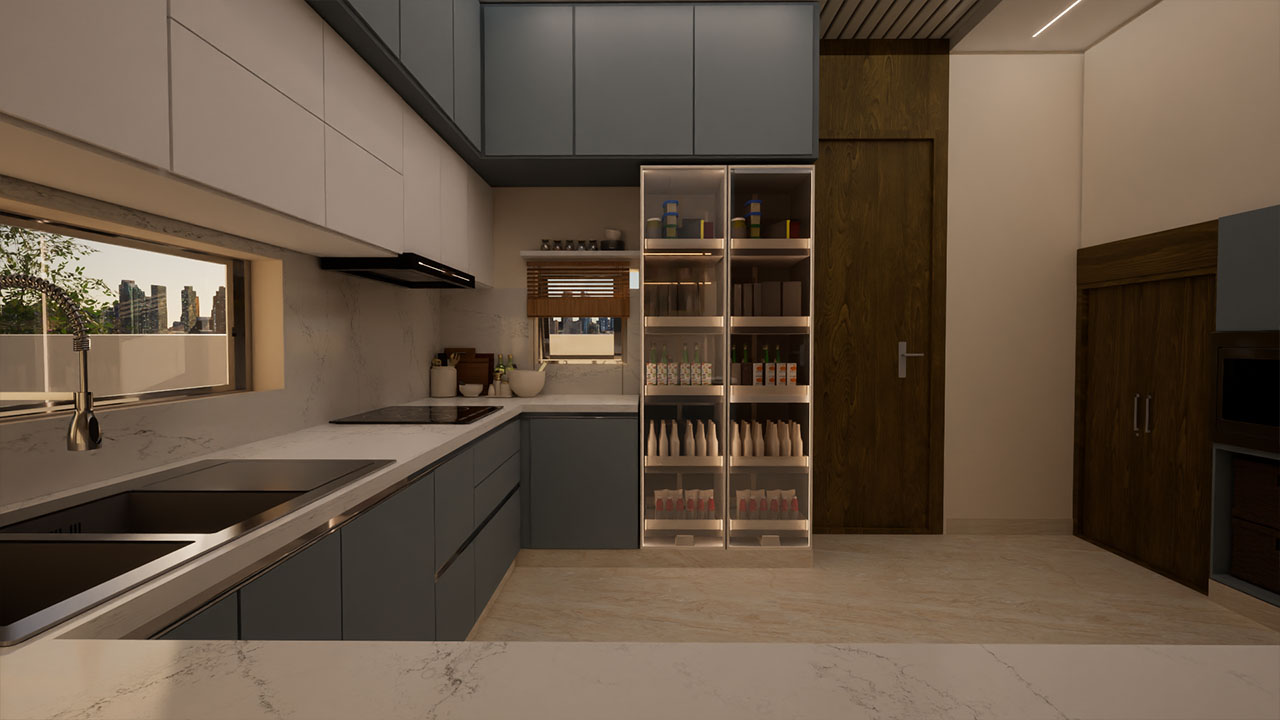 Modular Kitchen Interiors Dot n Dot Vijayawada2