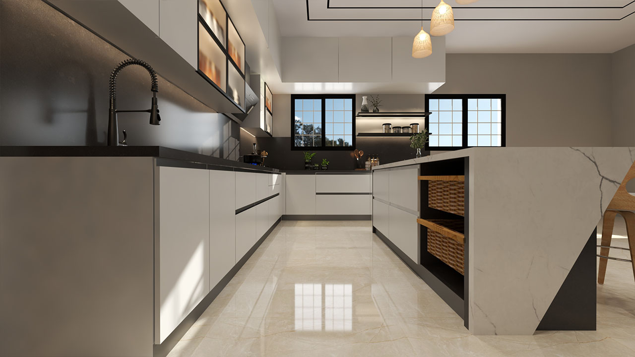 Modular Kitchen Interiors Dot n Dot Vijayawada22