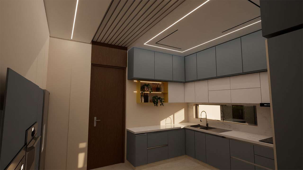 Modular Kitchen Interiors Dot n Dot Vijayawada26