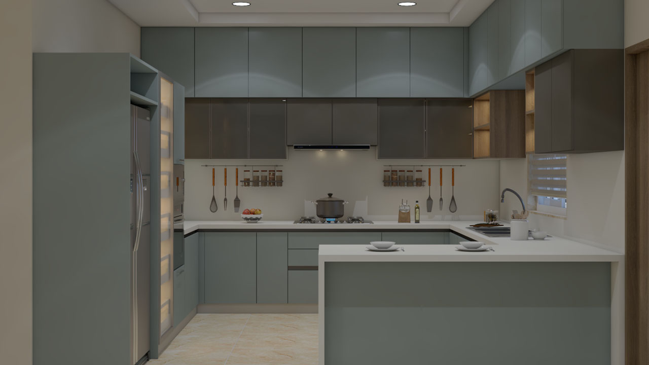 Modular Kitchen Interiors Dot n Dot Vijayawada4